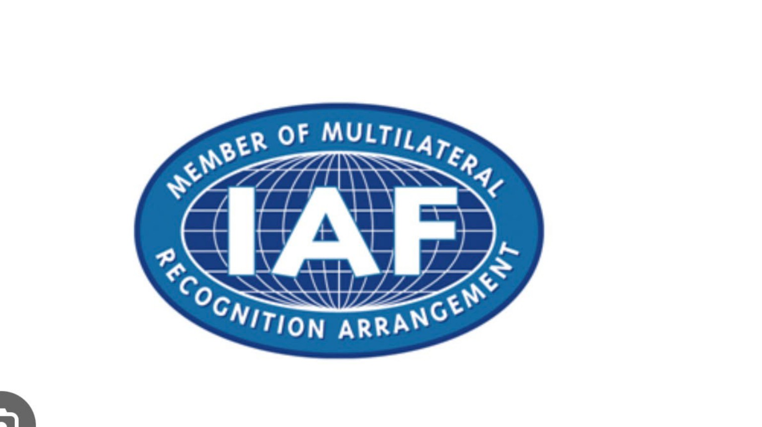 IAF Multilateral Recognition Arrangement emblem